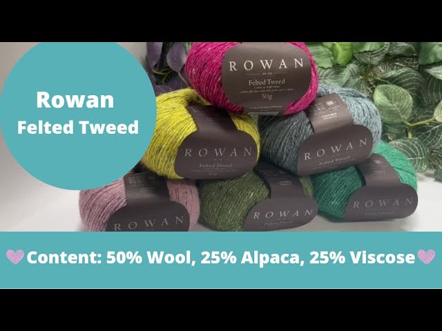 We have Rowan Pure Wool Superwash and Felted Tweed DK!! 