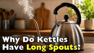 Why Do Kettles Have Long Spouts? The Physics of Pouring