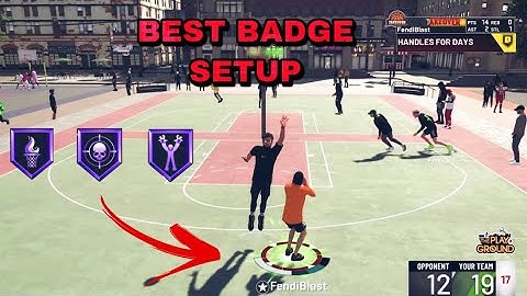 NBA2K20 BEST OFFENSIVE THREAT BADGE SETUP AFTER PATCH 13|BEST SHOOTING BADGES 2K20!