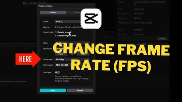 How to Change Frame Rate (FPS) in CapCut PC | Step-By-Step Tutorial