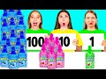 100個重ねフードチャレンジ | 素晴らしいキッチンレシピ HAHANOM Challenge