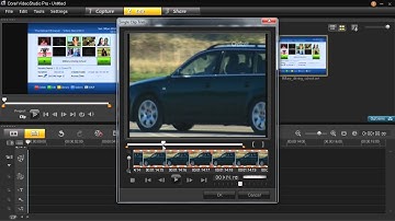 Corel Video Studio -  Single Clip Trim