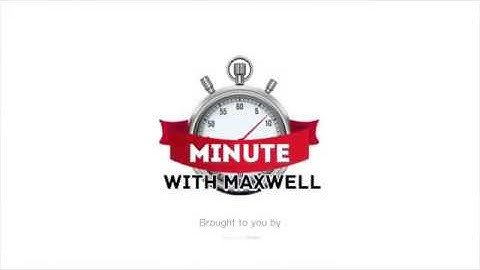 PersonalSuccess - A Minute With John Maxwell, Free Coaching Video (ESP)