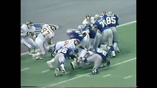 John L Williams Career Touchdown 20 1990 vs Kansas City