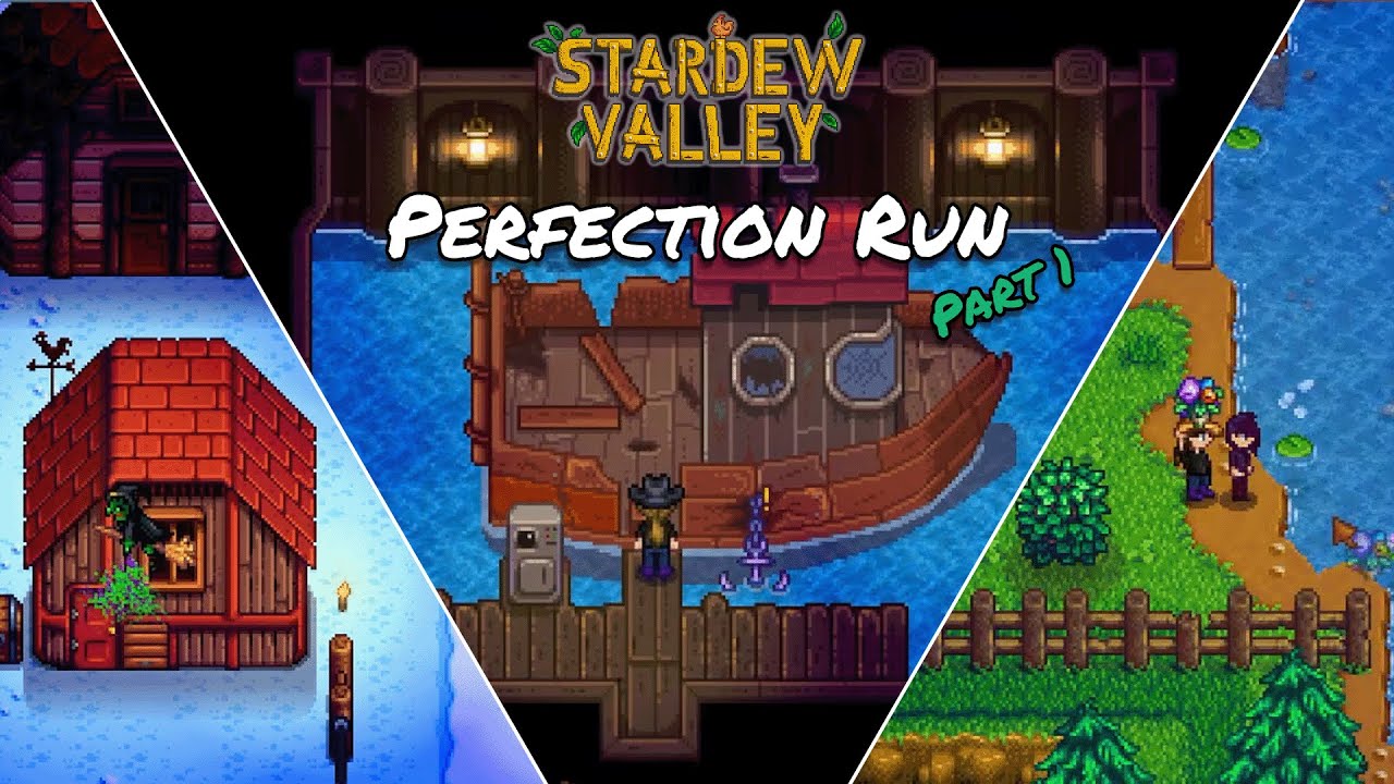 On The Road to Ginger Island - Stardew Valley Perfection Run