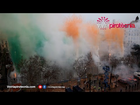 Fallas de Valencia 2024. Masclet Sbado 9 de Marzo 2024. Pirotecnia Tamarit