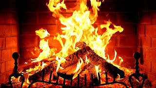 🔥 Fireplace 4K UHD! Fireplace with Crackling Fire Sounds. Fireplace Ambience