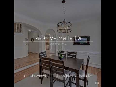 1486 Valhalla Dr, Denver, NC home video tour