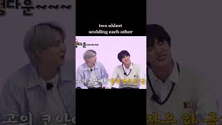 Jin And Suga Scolding Each Other In Tiny Way