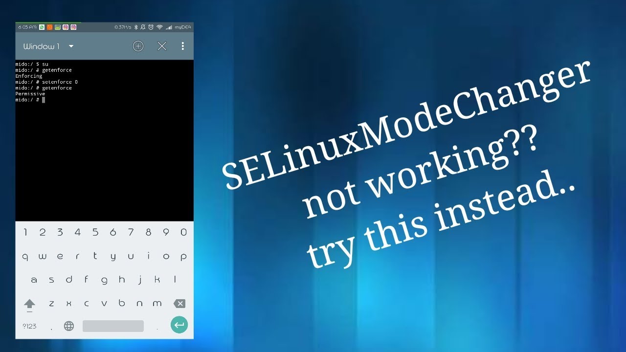 selinuxmodechanger-no-root-permission-issue-resolved-100-working