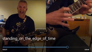 Standing On The Edge of Time - Victory Cover