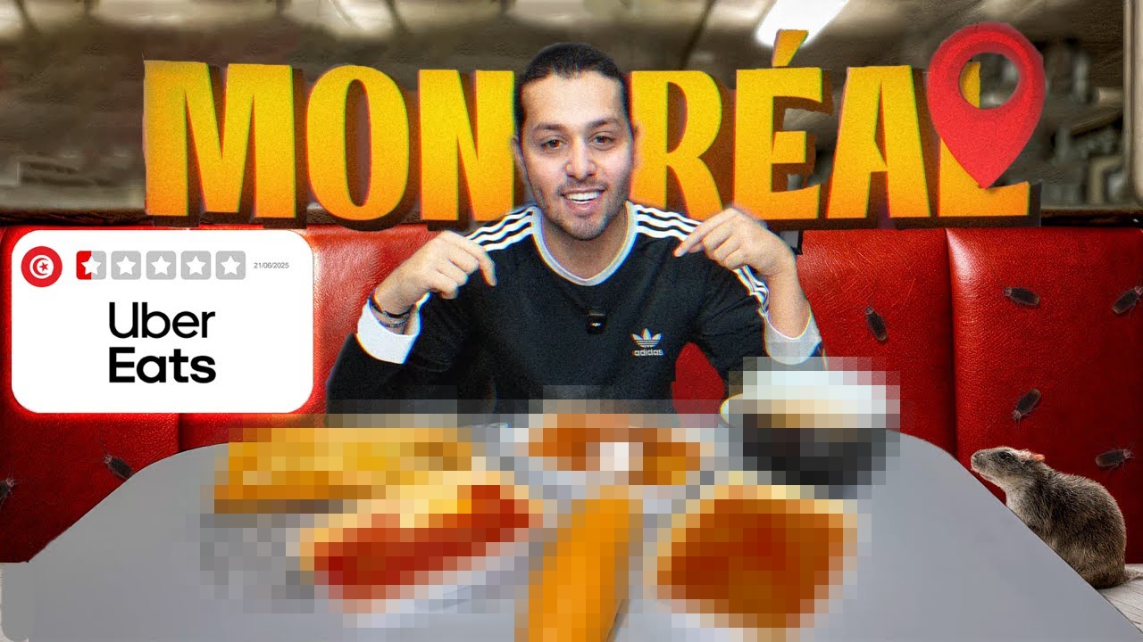 AKHYEB Resto TOUNSI fi Montreal ! (Uber Eats)