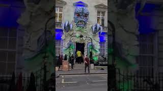 Halloween decoration on Annabel Hotel London