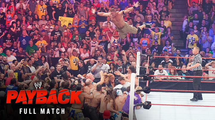 FULL MATCH: John Cena vs. Ryback | WWE Title Three Stages of Hell Match: Payback 2013
