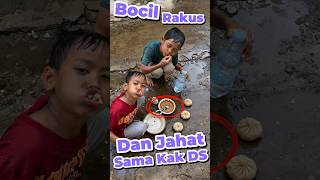 Bocil rakus dan jahat sama kak DS #anakdesa #minivlog #comedy #rakus #sedih
