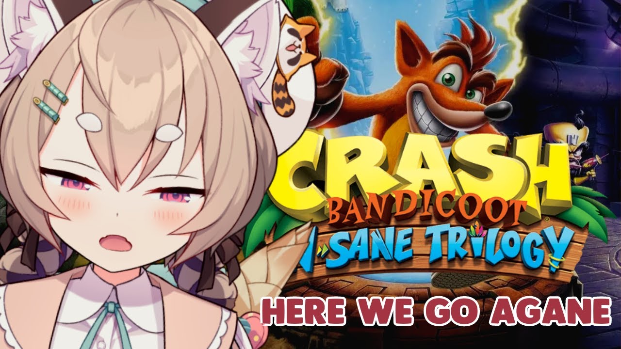 ⁣Tfw You're Bad But Can't Stop Playing【Crash Bandicoot: N.sane Trilogy】