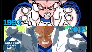 EVOLUÇÃO GAMES DRAGON BALL: Final Flash Vegeta 1993/2018