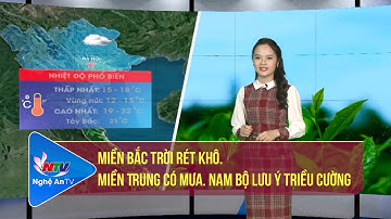 Bản tin Dự báo thời tiết đêm 01/01 ngày 02/01/2022