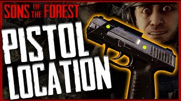 Sons Of The Forest: How to get Pistol & Pistol Rail Attachment (Location)