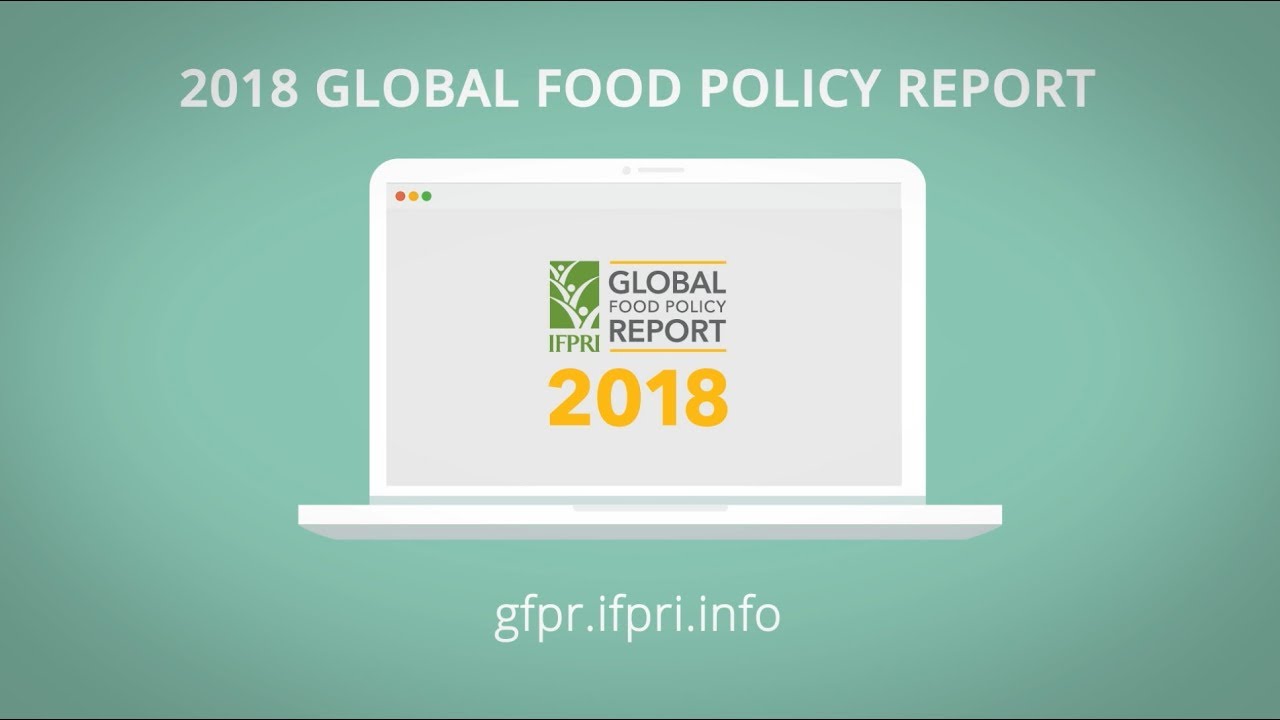 IFPRI's 2018 Global Food Policy Report - YouTube