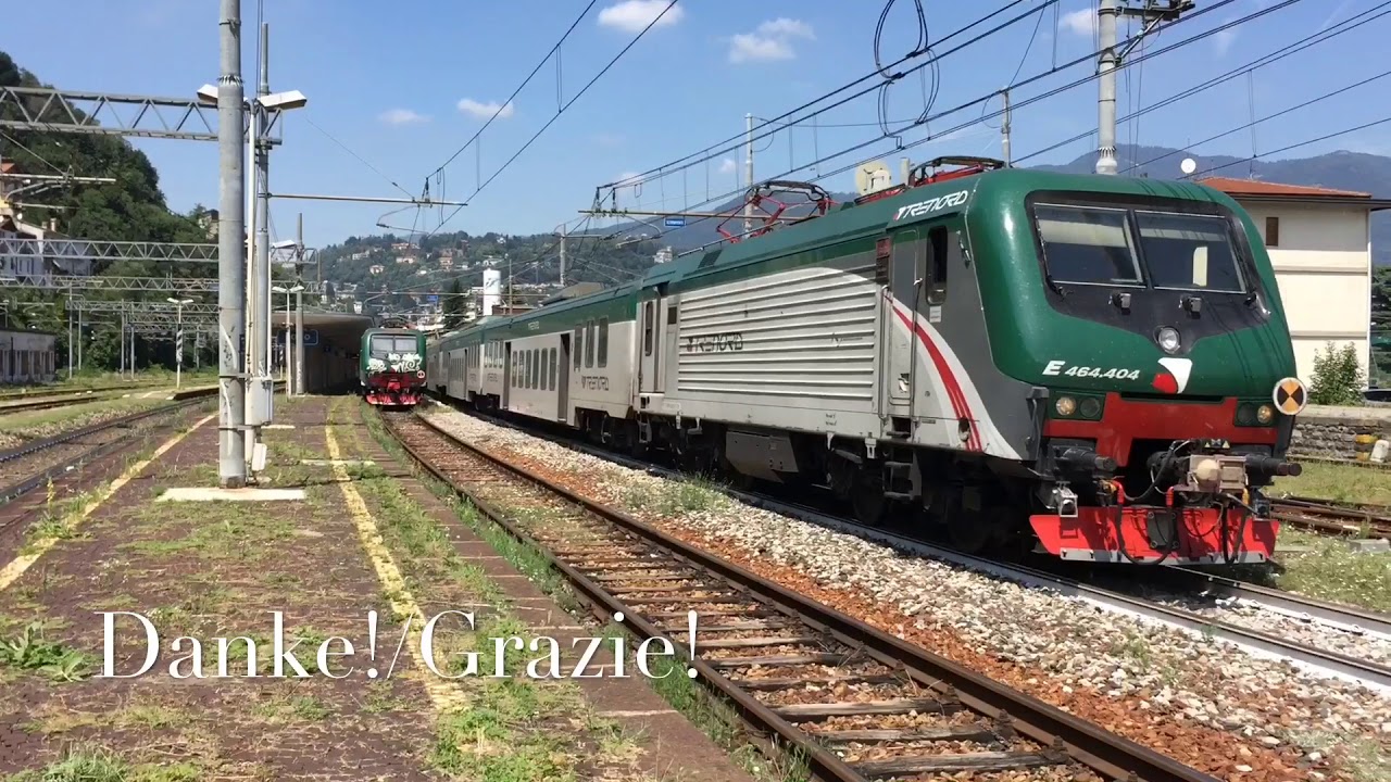 Treni a Como s. Giovanni | Züge in Como s. Giovanni