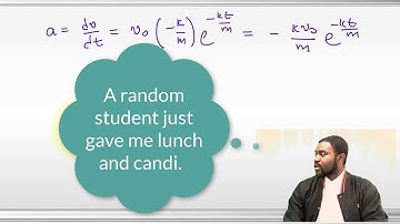 Velocity Dependent Forces Examplified