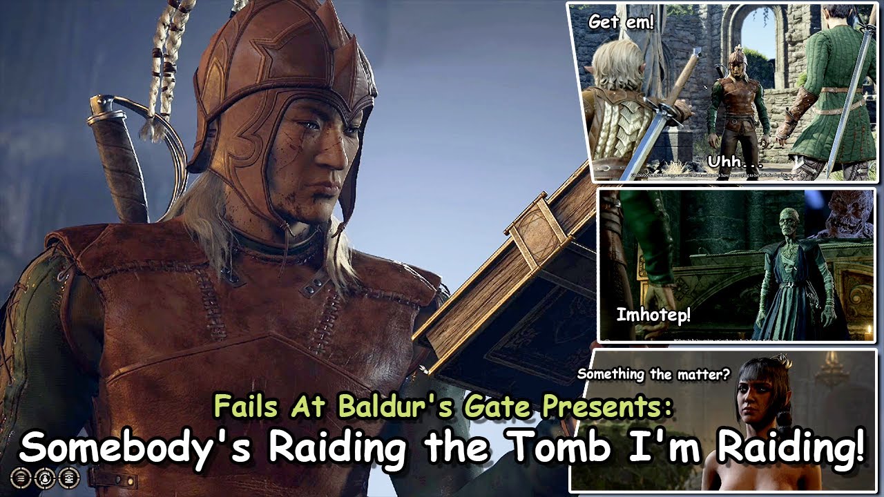 Somebody's Raiding the Tomb I'm Raiding! | Baldur's Gate 3 (PC) | Patreon