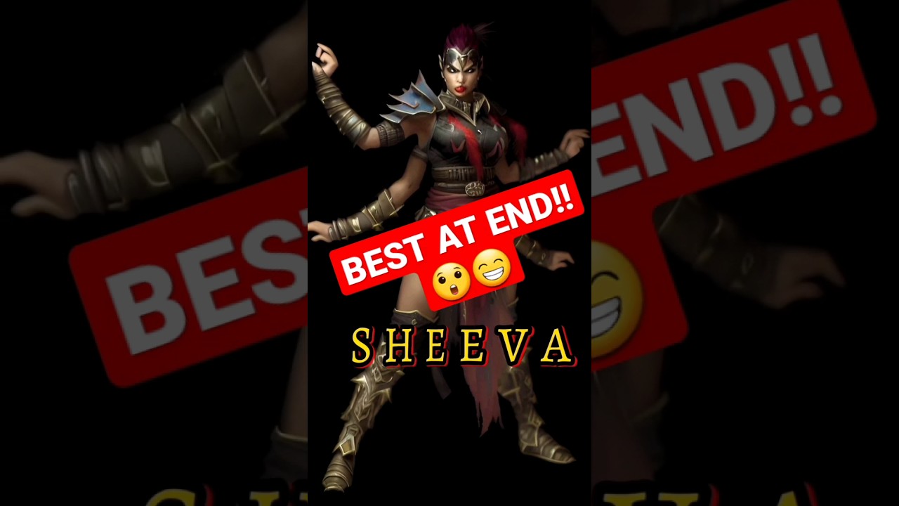 SHEEVA Mortal Kombat 1 Concept Art 2023 😲😁 (BEST ad the End) 