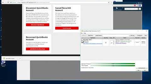 Recur360 Tutorial - Moving QuickBooks Web Connector to a Different PC
