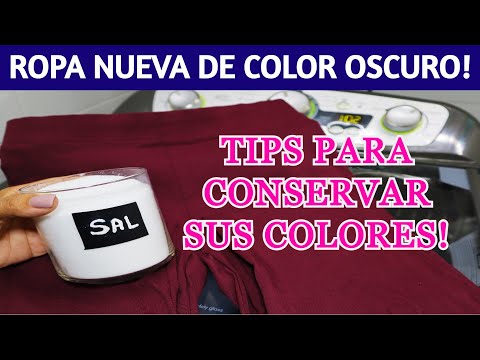 Video: ¿Lavo la ropa de color con agua fría?