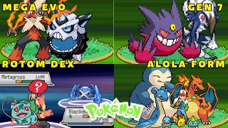 Best Pokemon GBA Rom Hack with Ash Greninja, Rotom Dex, Mega Evolution, Alola Region (download link)