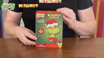 The Grinch | Brickcraft building set | Grinch Decoration | Build video