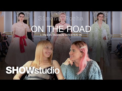 Come to a Simone Rocha Fashion Show with French It Girl Joséphine de la Baume | On The Road