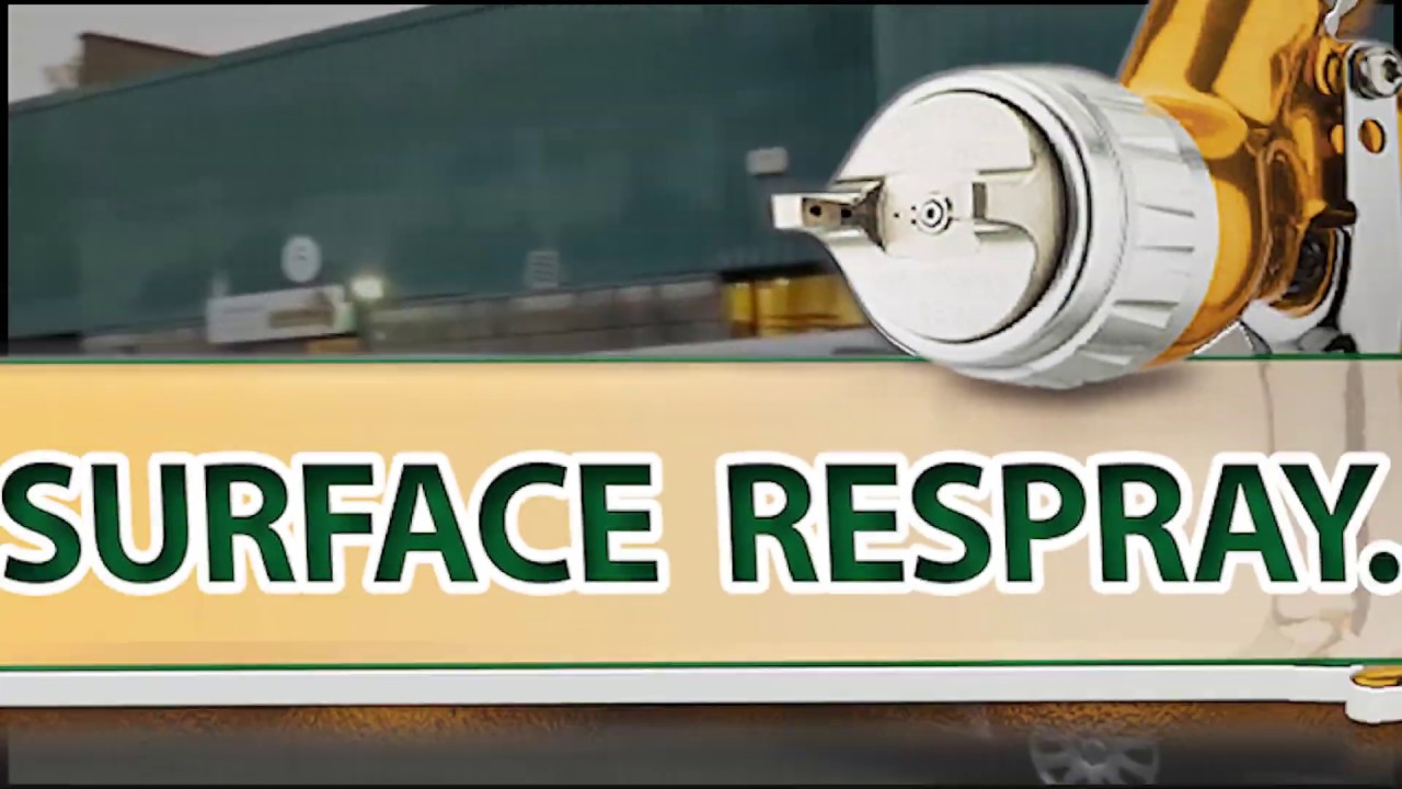 All Surface Respray, Kitchen Respray, Bath Respray, PVC Respray YouTube