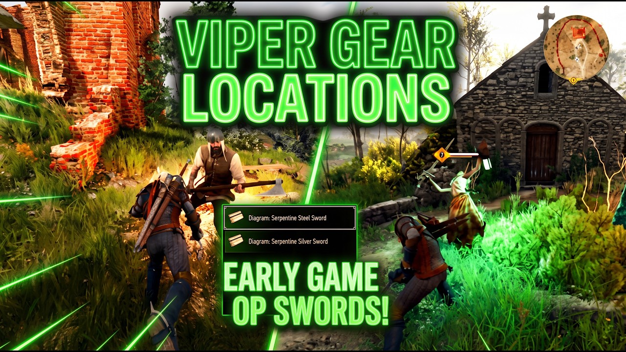 Scavenger Hunt: Viper School Gear Guide (Witcher 3 Remastered)