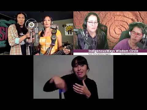 Powerful Diné (Navajo) musical siblings, Sihasin share in IndigenousWays Wisdom Circle