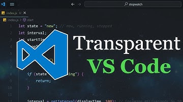 How to make VS Code Transparent