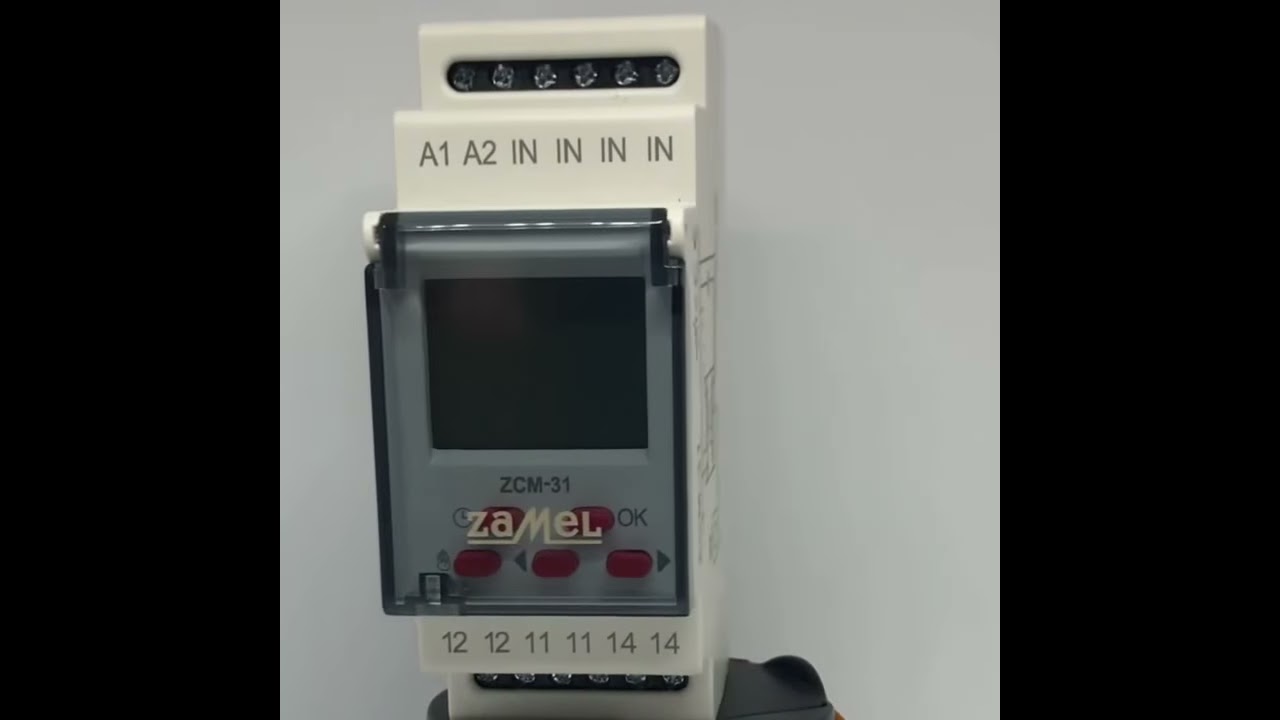 Zamel Астрономический Программатор времени на 400 программ на DIN рейку (ZCM-31)
