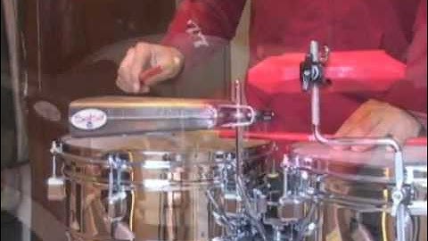 basic patterns of salsa in timbales