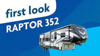 First Look: 2021 Keystone Raptor 352 | 5th Wheel Toy Hauler  Camping World