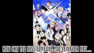 How can you miss someone you’ve never met…