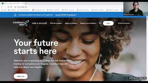 How to Create Your Common App Account