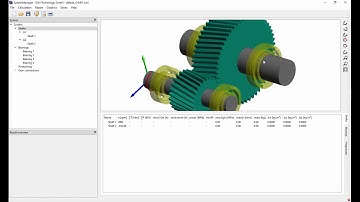 Tutorial SystemManager: Single stage gear box with housing