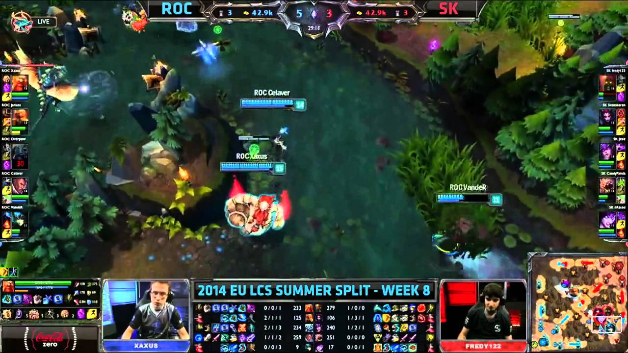 ROC vs SK   LCS EU W8D1   ROCCAT vs SK Gaming VOD
