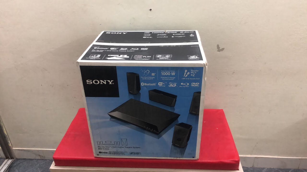 Sony v 100 3d Blu Ray Home Theater With Wi Fi v Brand Bazaar Youtube