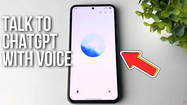 How to talk to chatgpt with voice