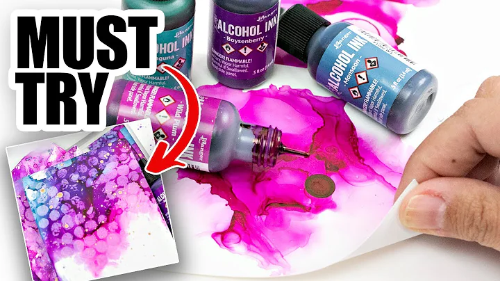 7 MUST-TRY Alcohol Ink TECHNIQUES for Stunning Results thumbnail