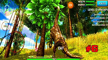 Dinosaur Simulator Jurassic Survival - Dinosaur Brachiosaurus - Android Gameplay #6