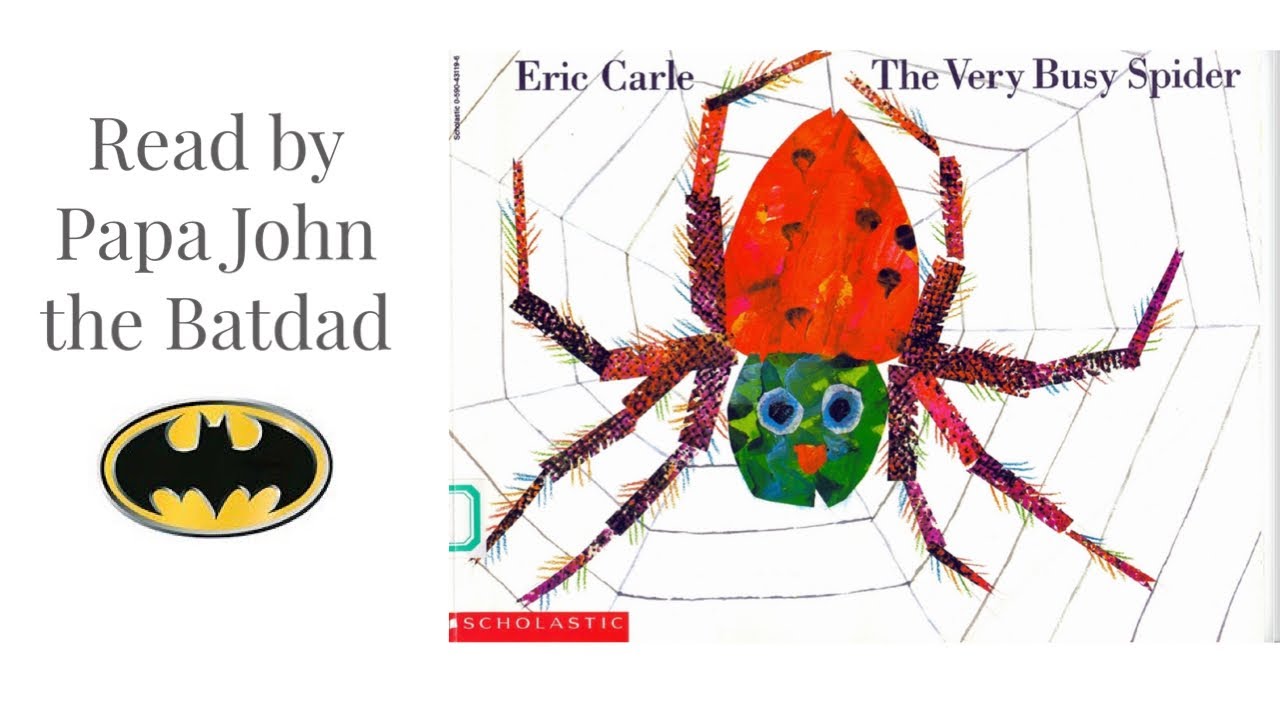 The Very Busy Spider by Eric Carle | Children’s Books Read Aloud - YouTube