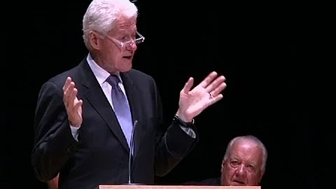 Clinton, Cosby at Inquirer Co-owner Memorial
